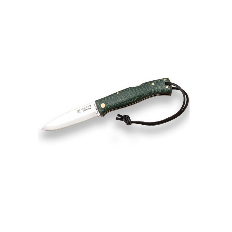 Artica Lommekniv med back lock lås. Grøn Micarta. Joker Knife.