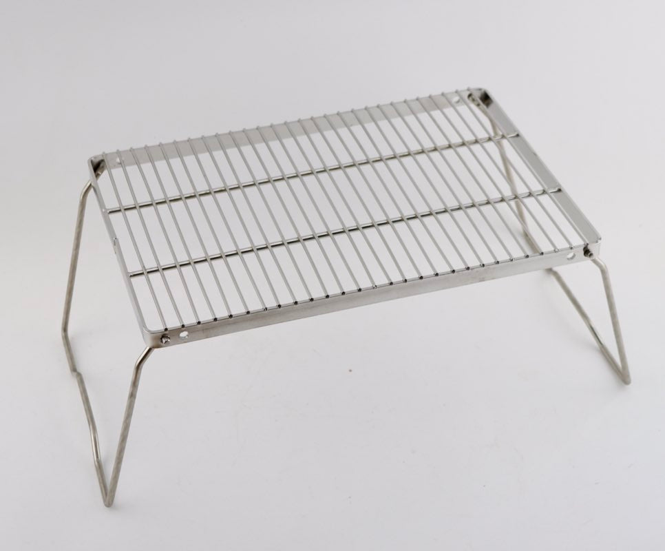 Bålrist med foldbare ben - flere højde indstillinger