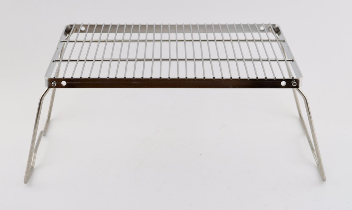 Bålrist med foldbare ben - flere højde indstillinger