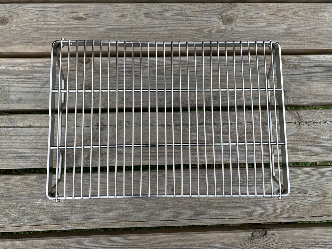 Bålrist med foldbare ben - flere højde indstillinger