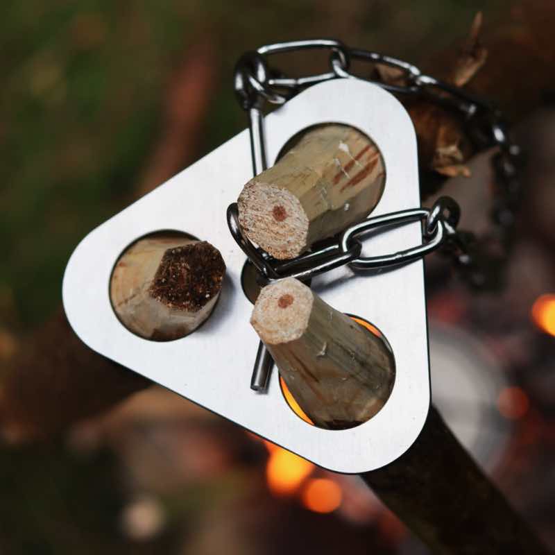 Bålstativ / Trefod - Tripod Lashing