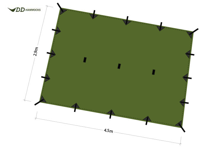 DD Hammocks XL tarp SuperLight