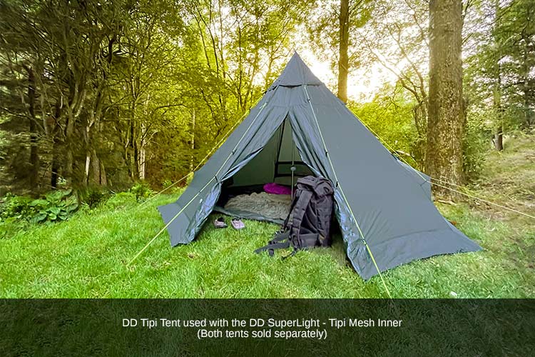 DD Hammocks SuperLight - Tipi Indertelt