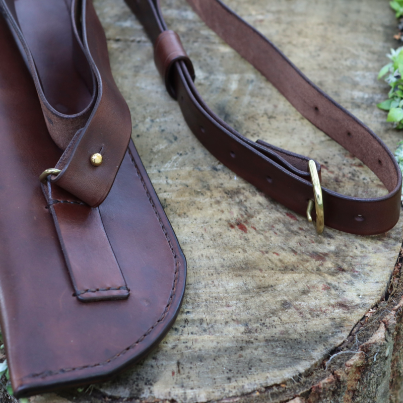 Silky BigBoy Læderskede / Holder - Håndlavet