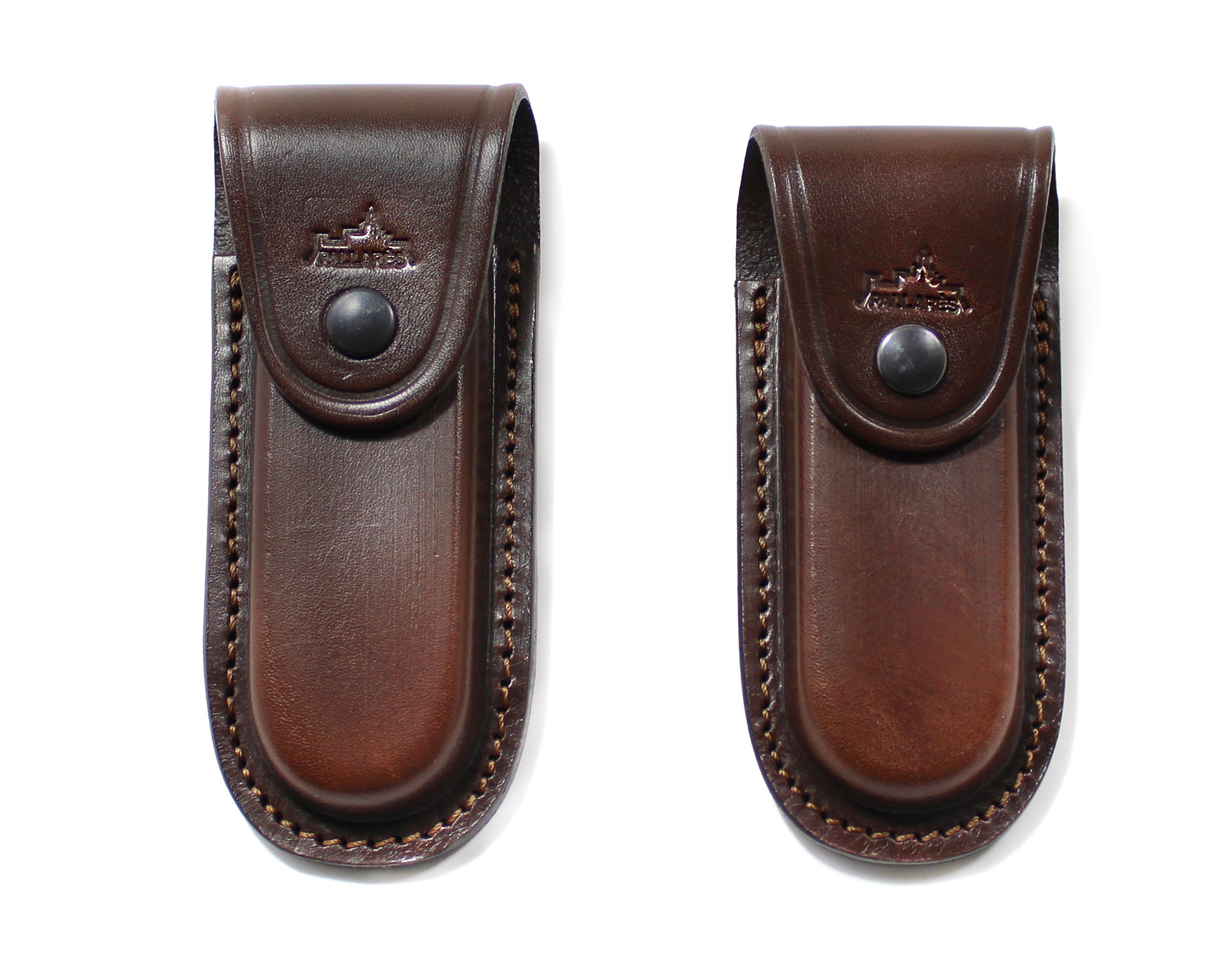 Læder Etui til kniv - Lukket læderskede