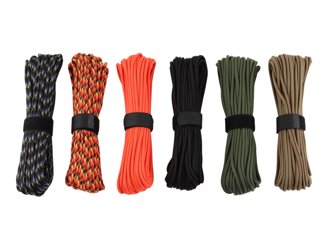 Paracord 550 / Type III - Olive - Flere længder