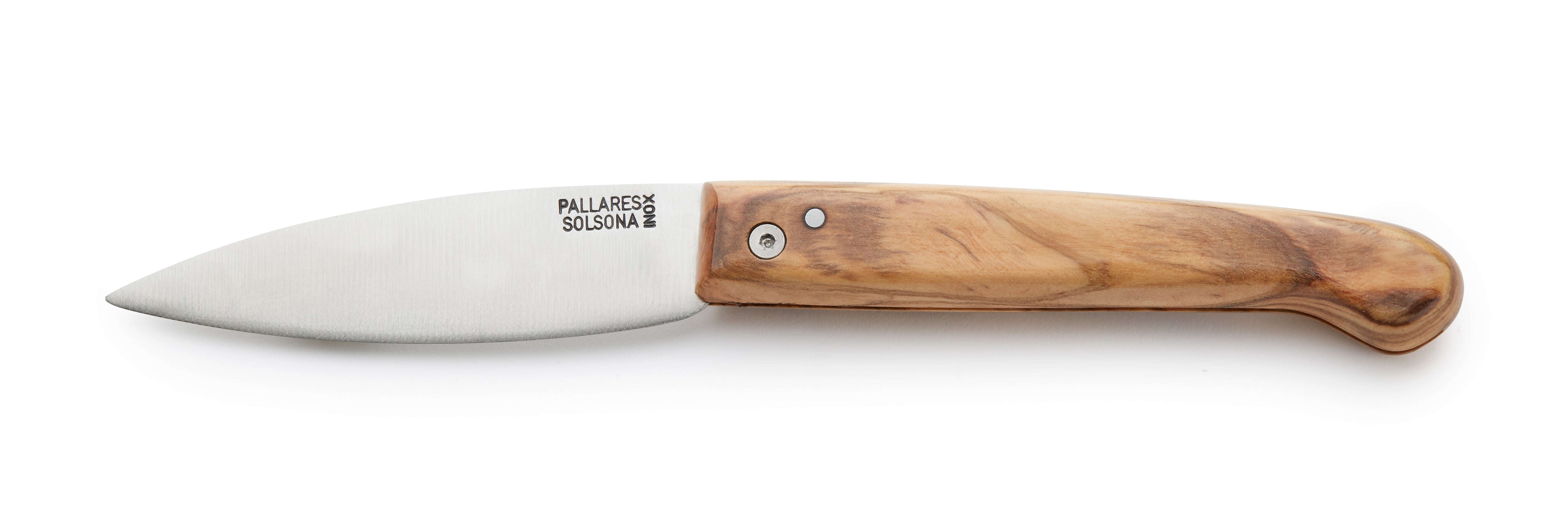 Pastor Foldekniv - Oliven træ