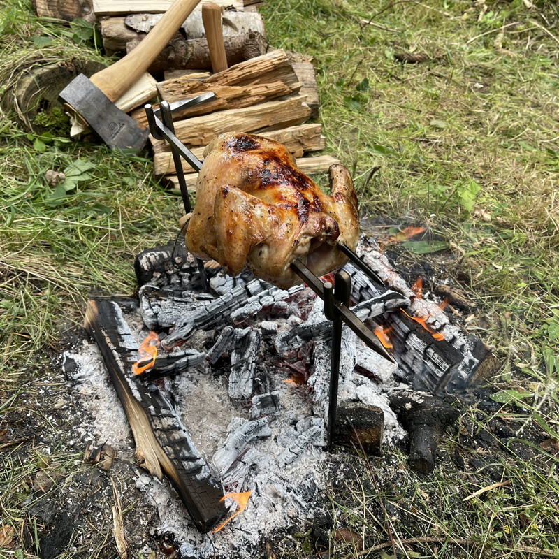 Rotisseri til Bål - Håndsmedet i Danmark