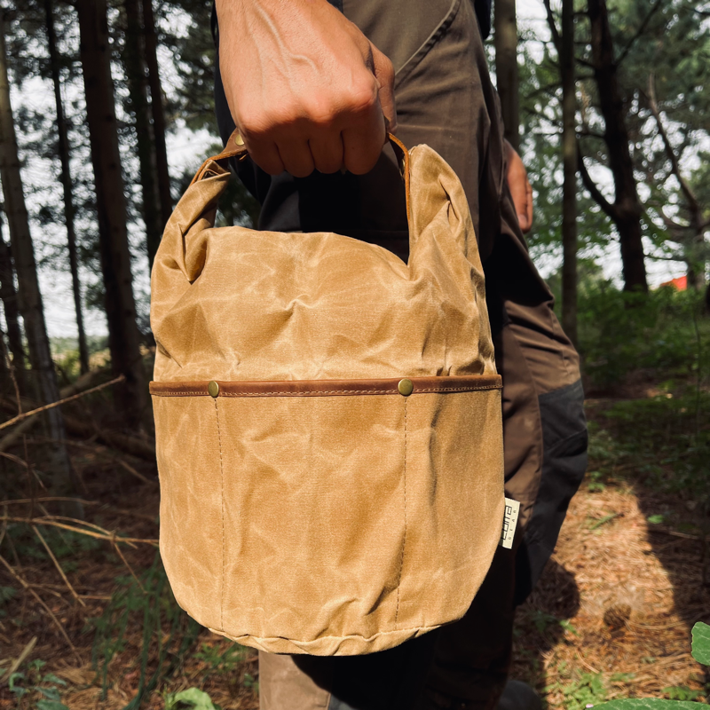 spand i vokset canvas fra Cuma Gear