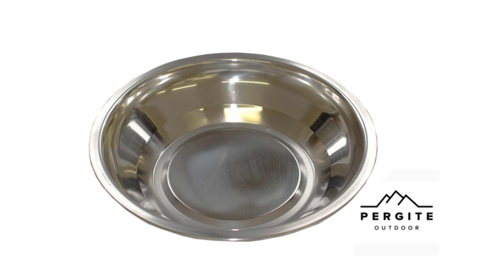 Stål tallerken - Dyb