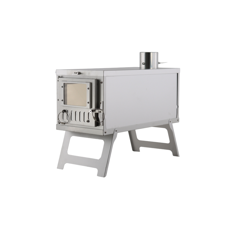 Teltovn Foldbar brændeovn i rustfritstål til hot tent