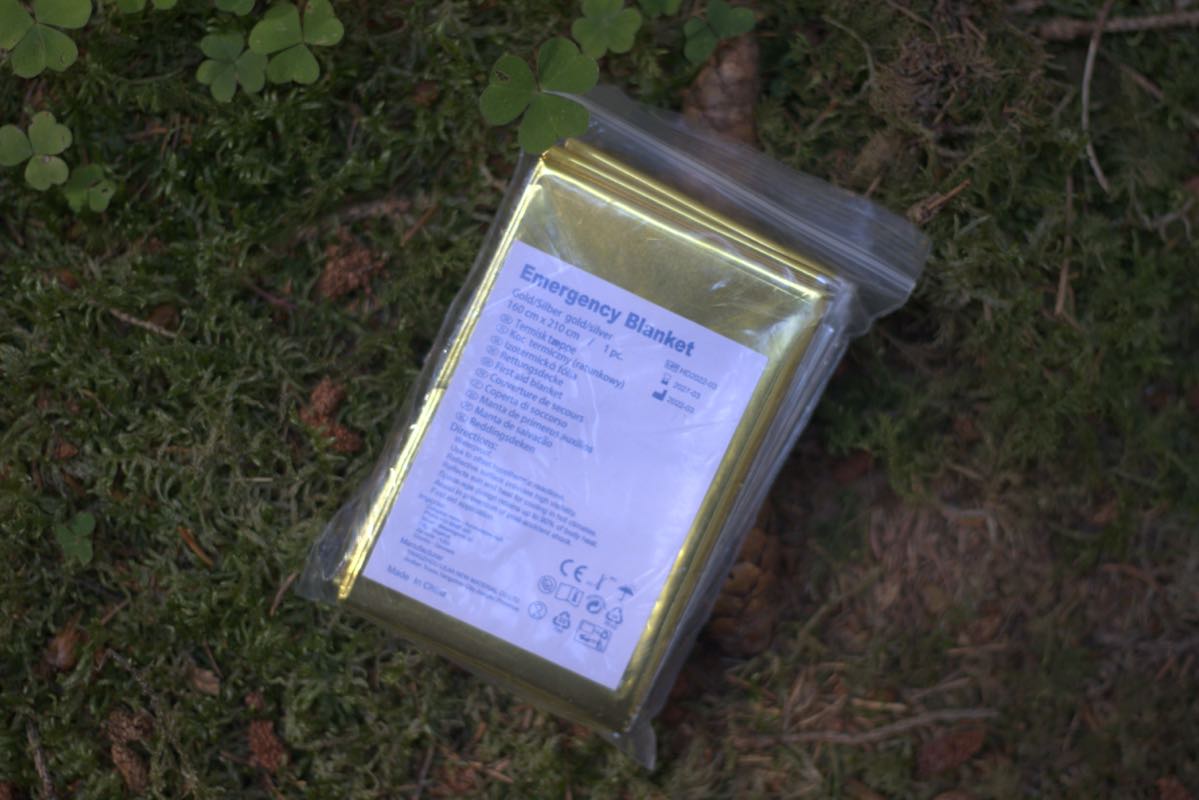 Spaceblanket - Termisk Tæppe - Alutæppe