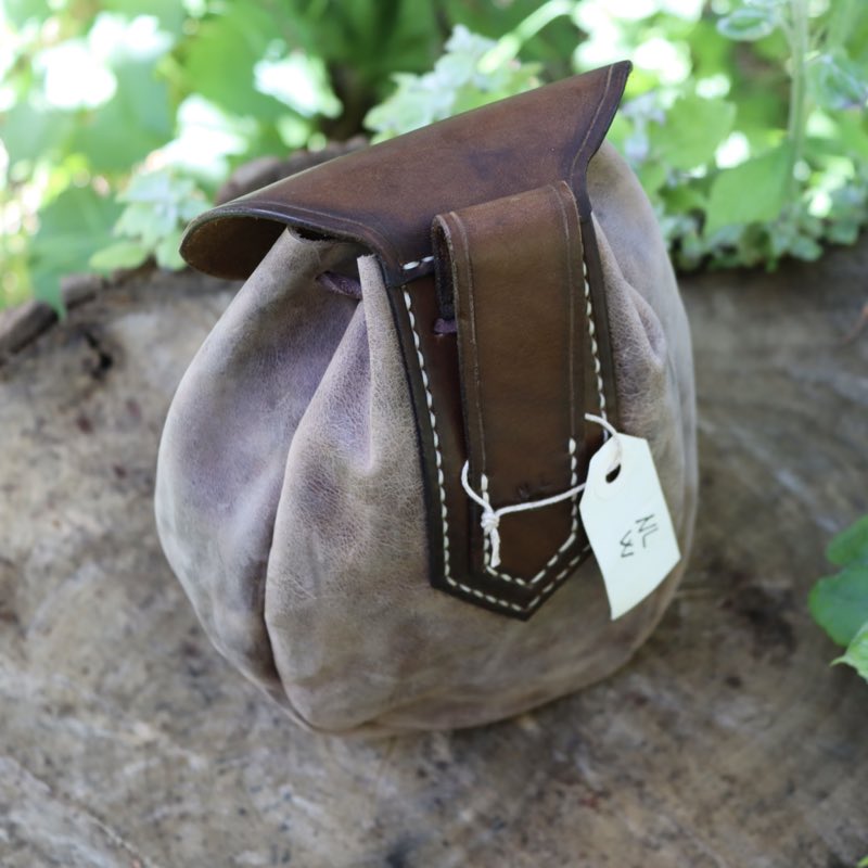 Viking bæltetaske læder