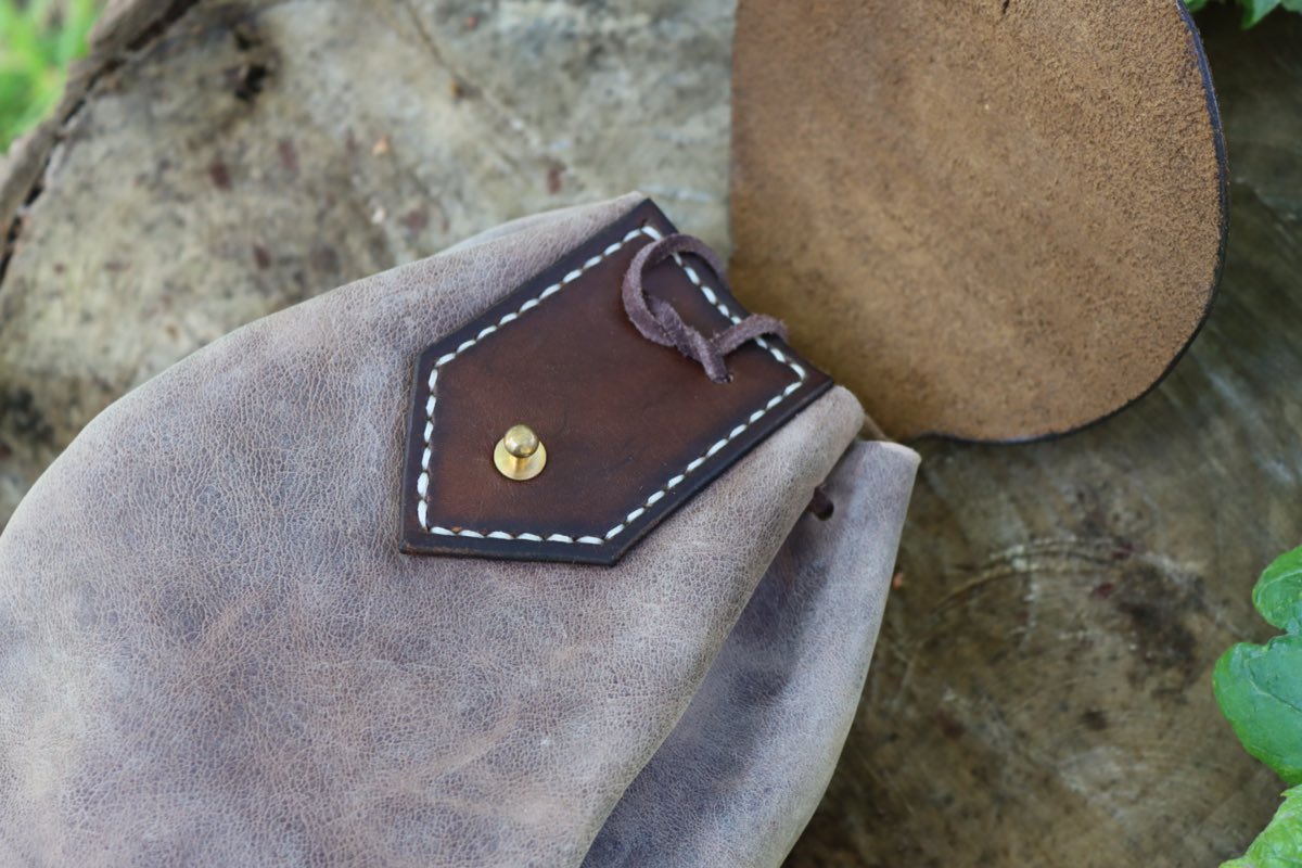 Viking bæltetaske læder