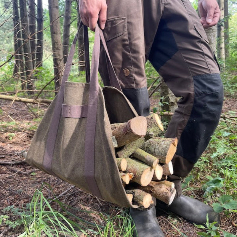 Brændebærer i vokset canvas