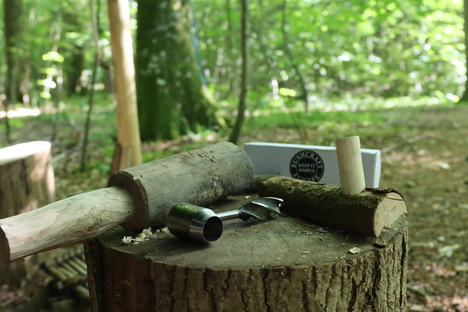 Bush Auger & dyvel jern