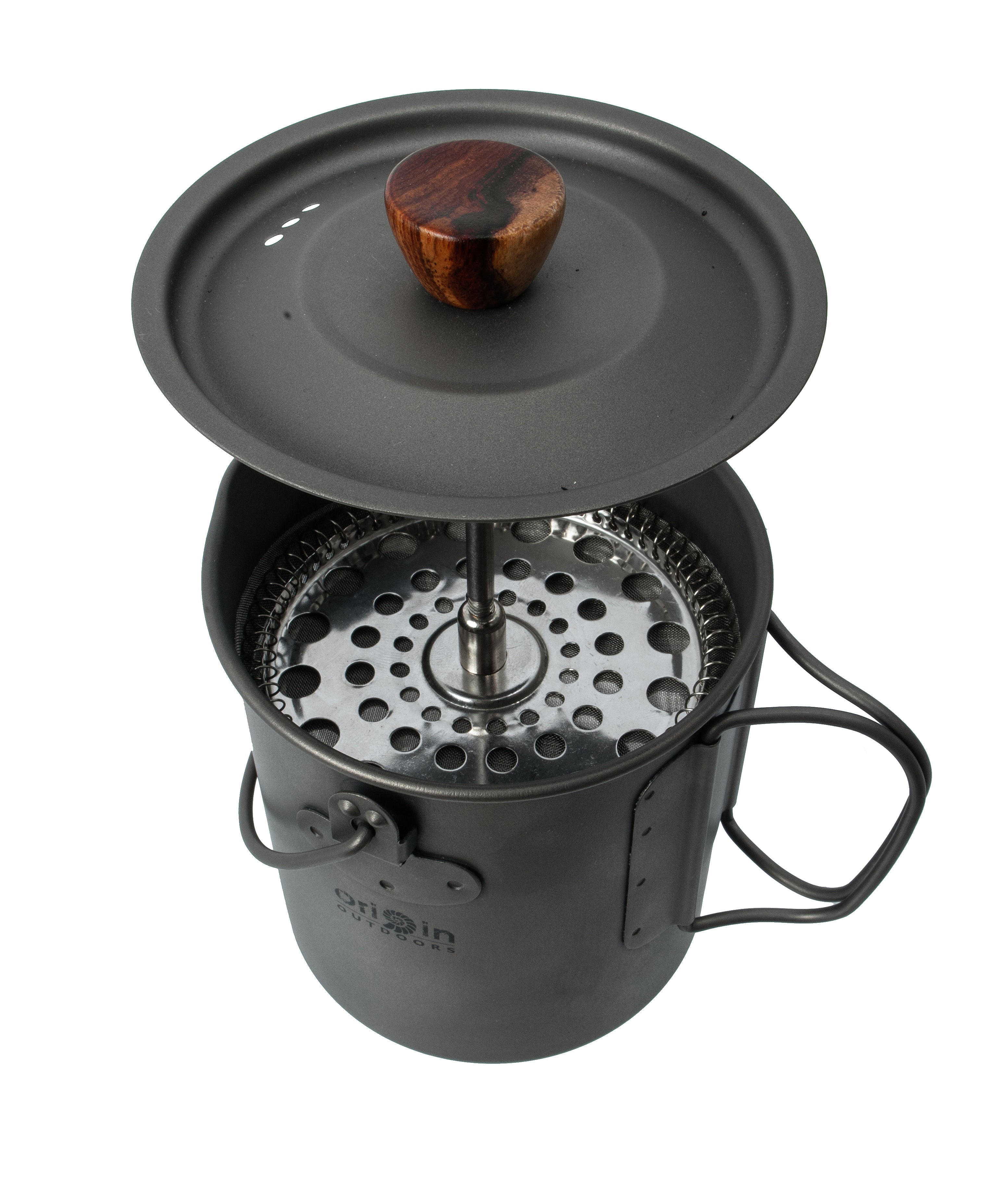 Titaniums kop / stempelkande