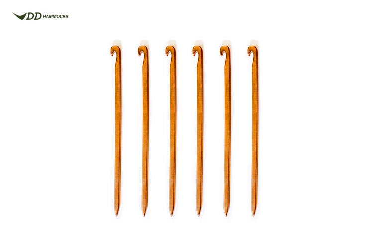DD Hammocks Letvægt´s pløkke 6 stk.