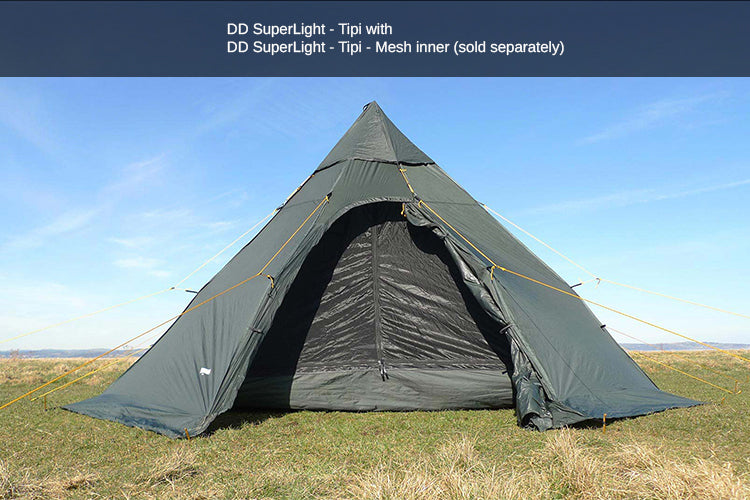 DD Hammocks SuperLight - Tipi Indertelt