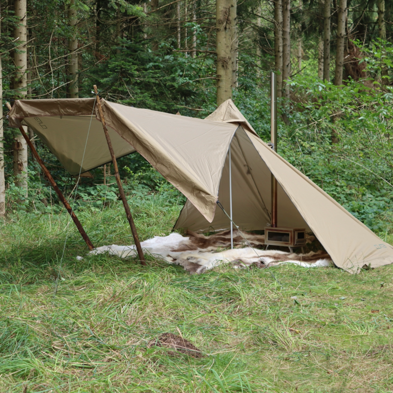 Hot tent til 1 - 2 personer - Cuma Gear