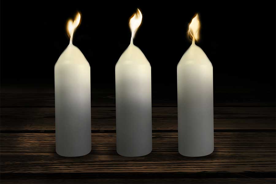 UCO original lys 3 stk.