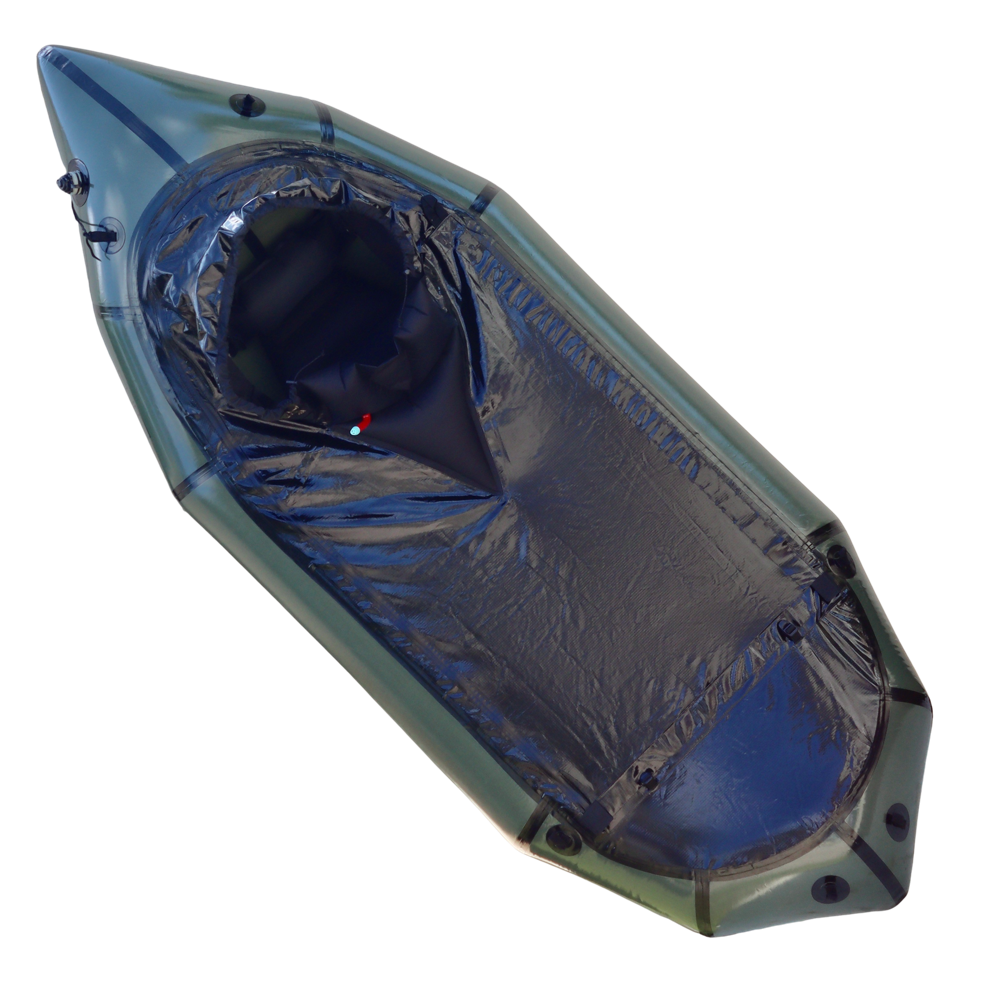 Packraft med spraydeck - PRX - Cuma Gear expedition