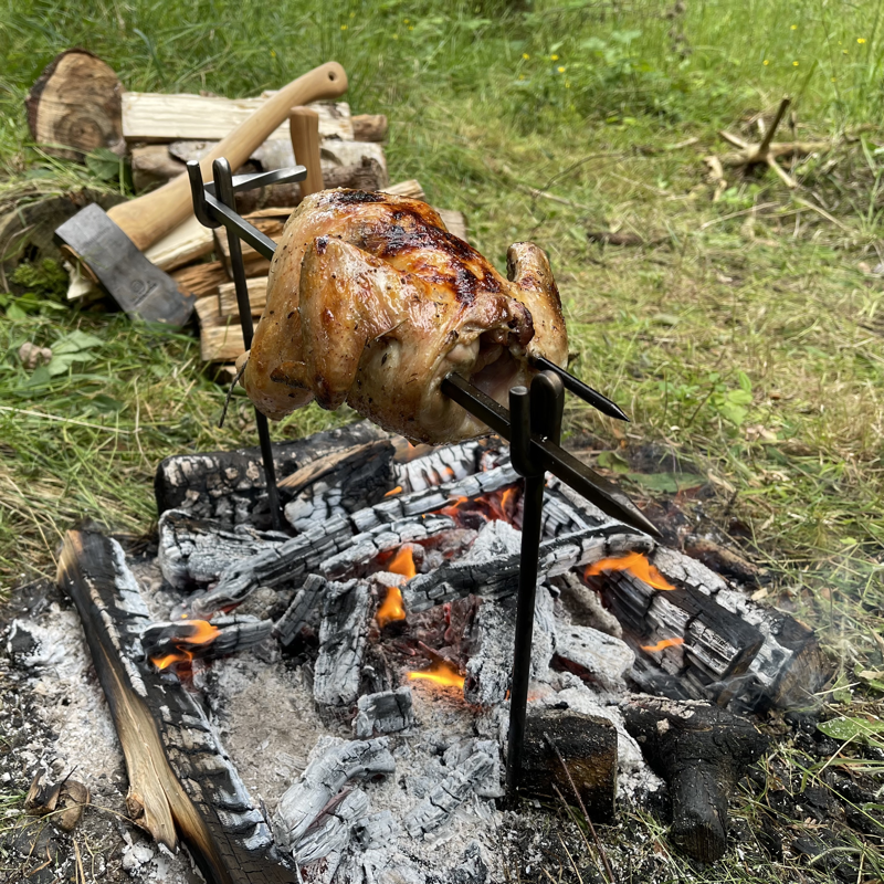 Rotisseri til Bål - Håndsmedet i Danmark