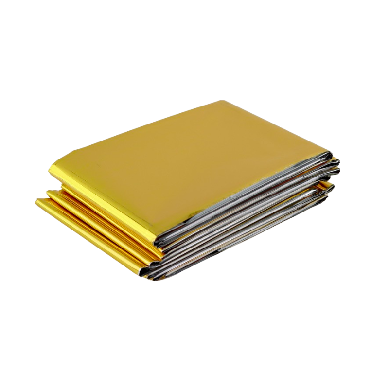 Spaceblanket - Termisk Tæppe - Alutæppe