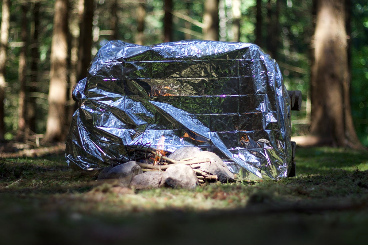 Spaceblanket - Termisk Tæppe - Alutæppe