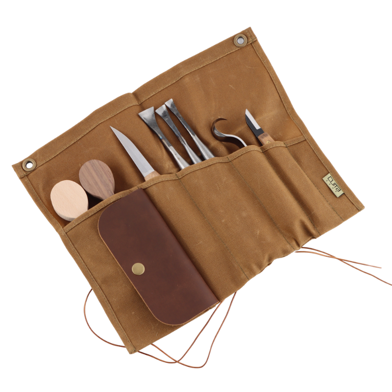 Tool Roll i vokset canvas - fra Cuma Gear