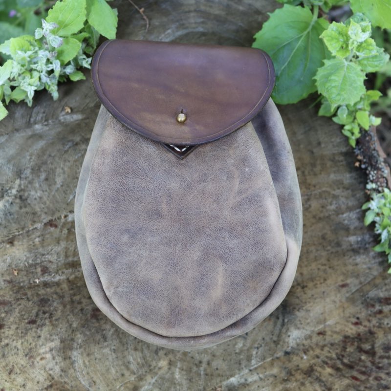 Viking bæltetaske læder