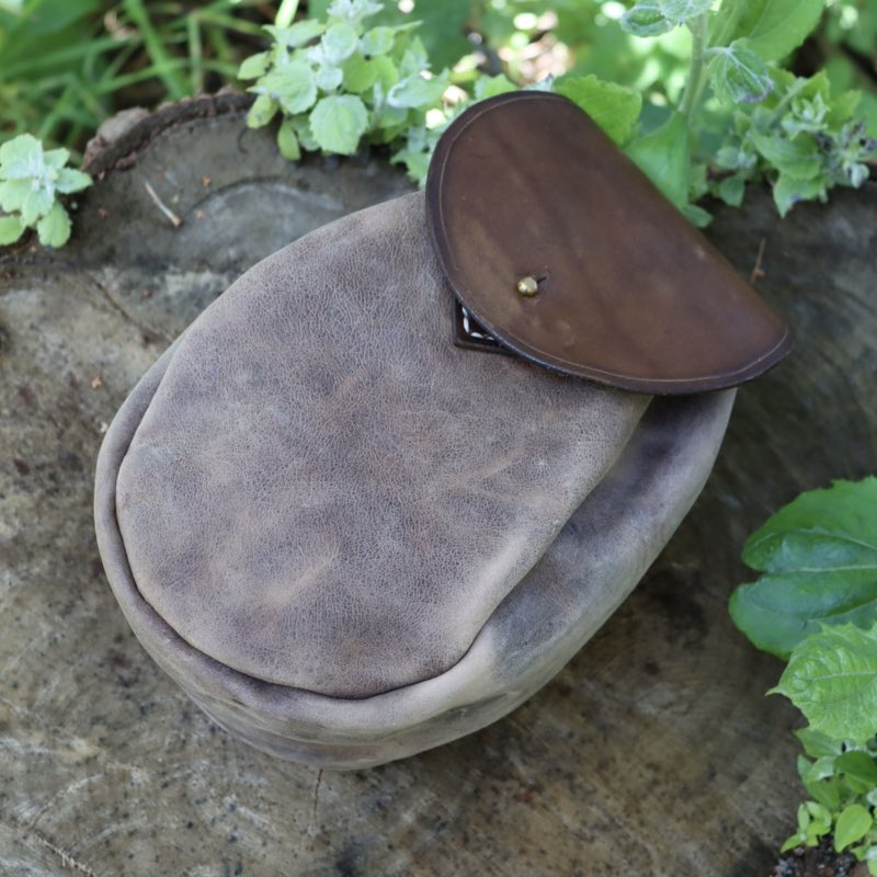 Viking bæltetaske læder