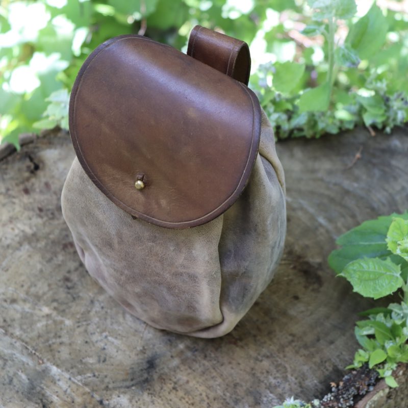 Viking bæltetaske læder