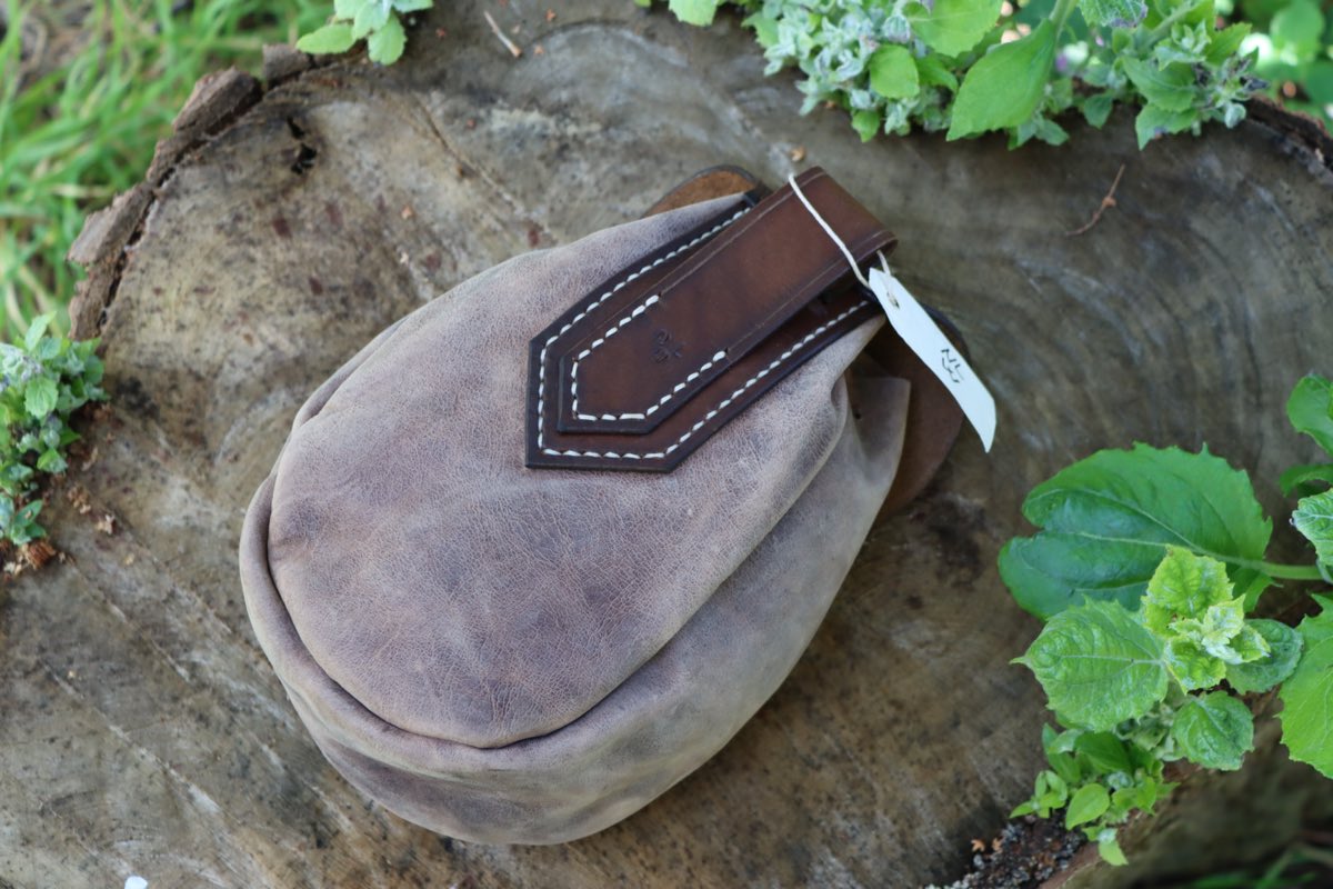 Viking bæltetaske læder