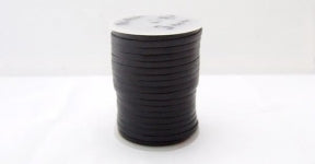 Lædersnøre 3 mm. flad