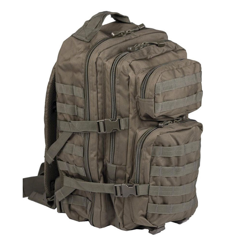 Rygsæk US ASSAULT  - Olive - Large - 36 liter - med Molle system